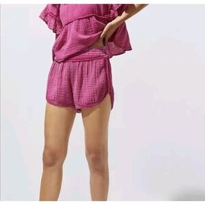 Daily Practice Anthropologie Gauzy‎ Beach Shorts Size XS